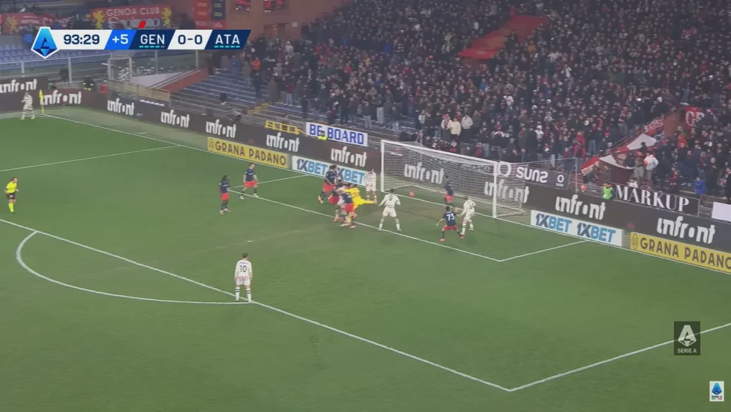 GENOA-ATALANTA 0-1
